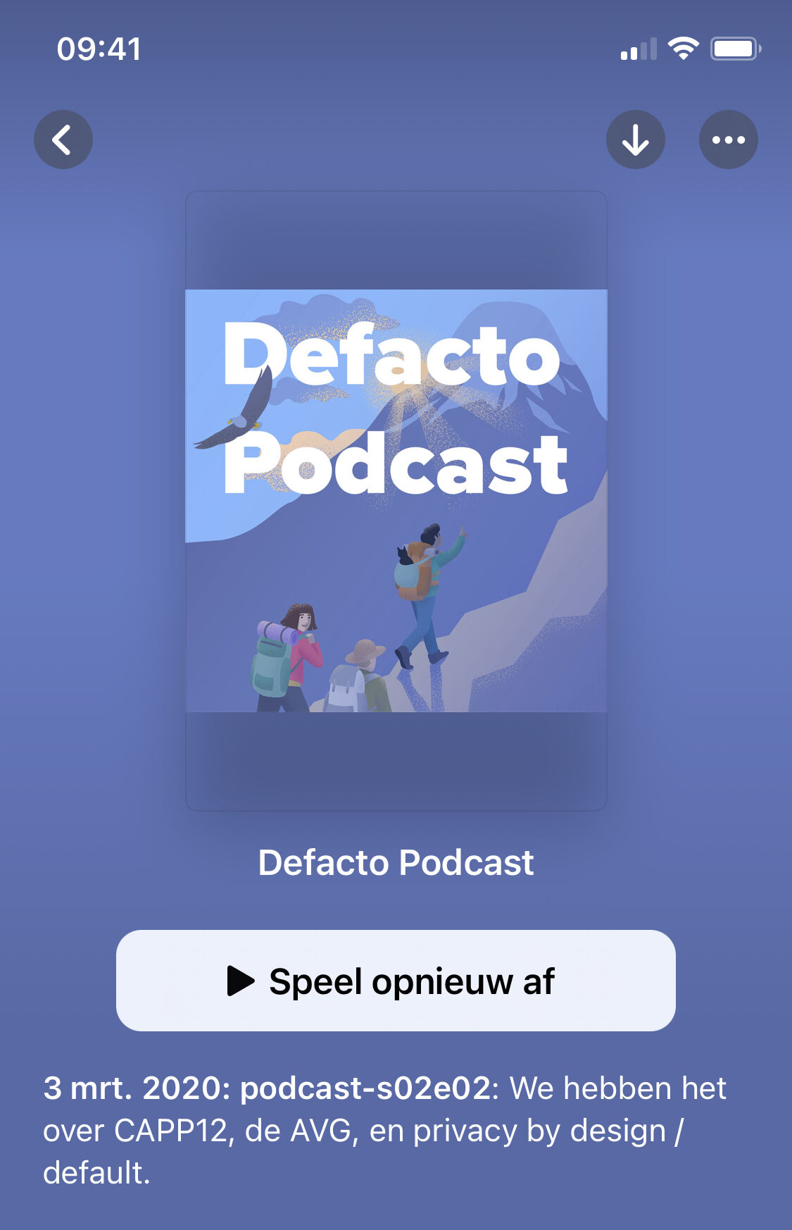 Defacto podcast